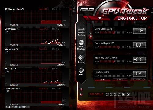 ASUS GPU Tweak,ASUS GPU Tweak下载,华硕显卡超频工具
