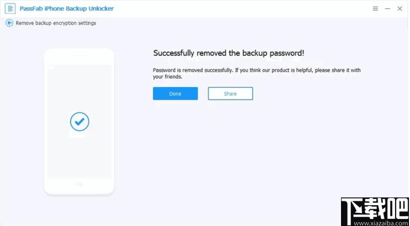 Passfab iPhone Backup Unlocker下载,解密软件,苹果解密,iOS解密