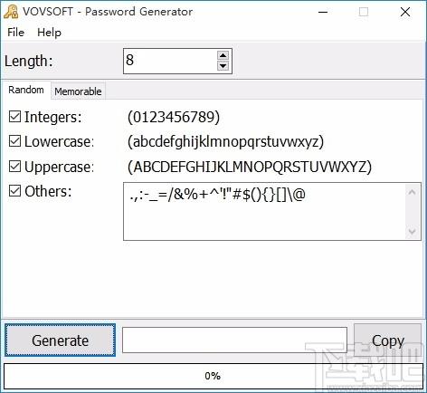 Vov Password Generator下载,密码生成器,密码生成