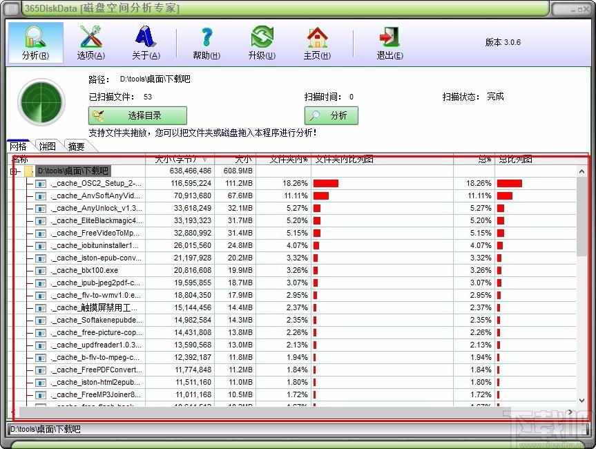365DiskDate下载,磁盘空间分析软件,磁盘空间分析